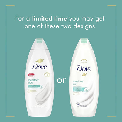 Dove Jabón Corporal, Piel Sensible, 12 oz