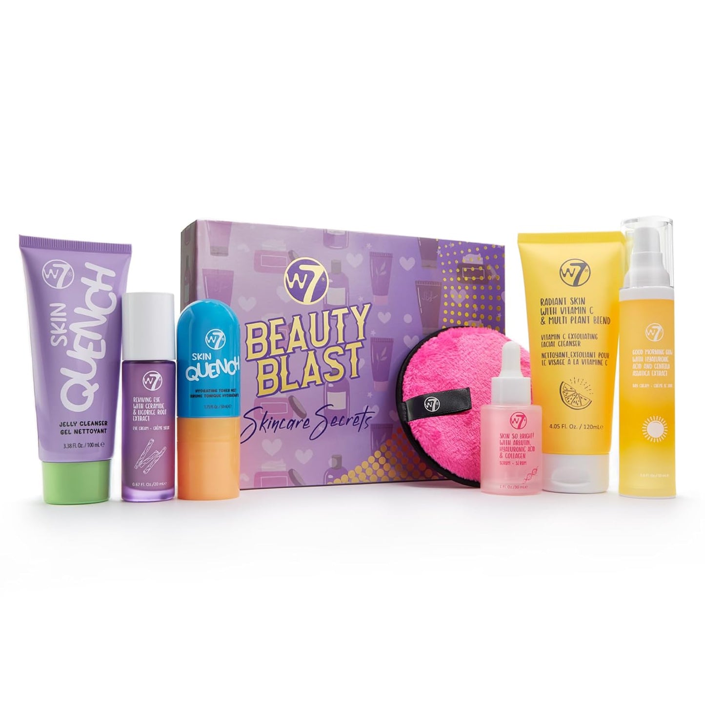 W7 Beauty Blast Skincare Secrets Set \u2013 Rutina completa de cuid...