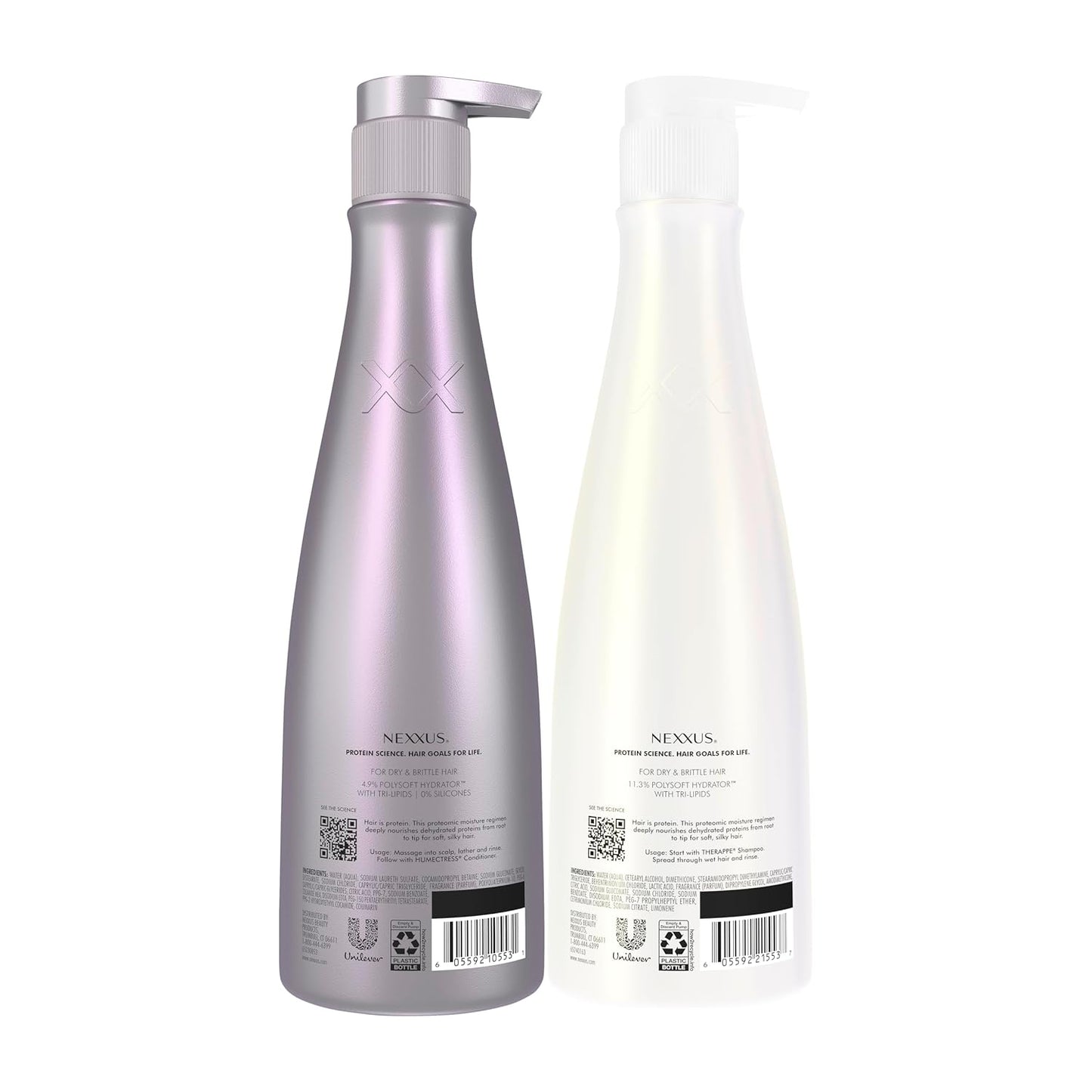 Nexxus Champú y acondicionador Therappe Humectress 2 unidades para...