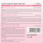 LAIKOU Juego de Cuidado de la Piel JAPAN SAKURA - Juego de regalo d...