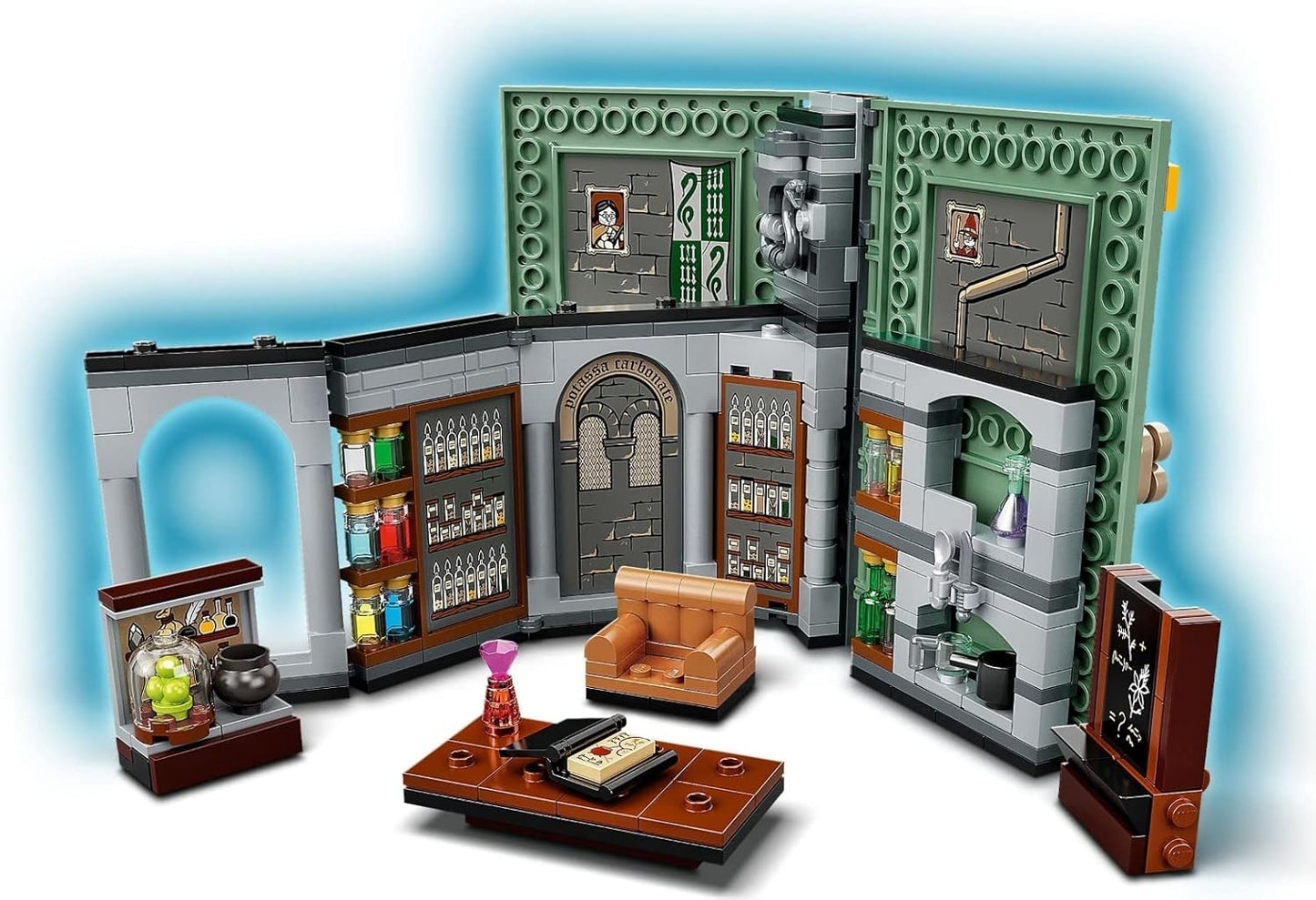 LEGO® Harry Potter™ Hogwarts™ Moment: Clase de Pociones 76383 Set de Construcción de Ladrillos con la Clase de Pociones del Profesor Snape