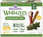 Wellness WHIMZEES Value Pack - Premio dental natural para perros, m...