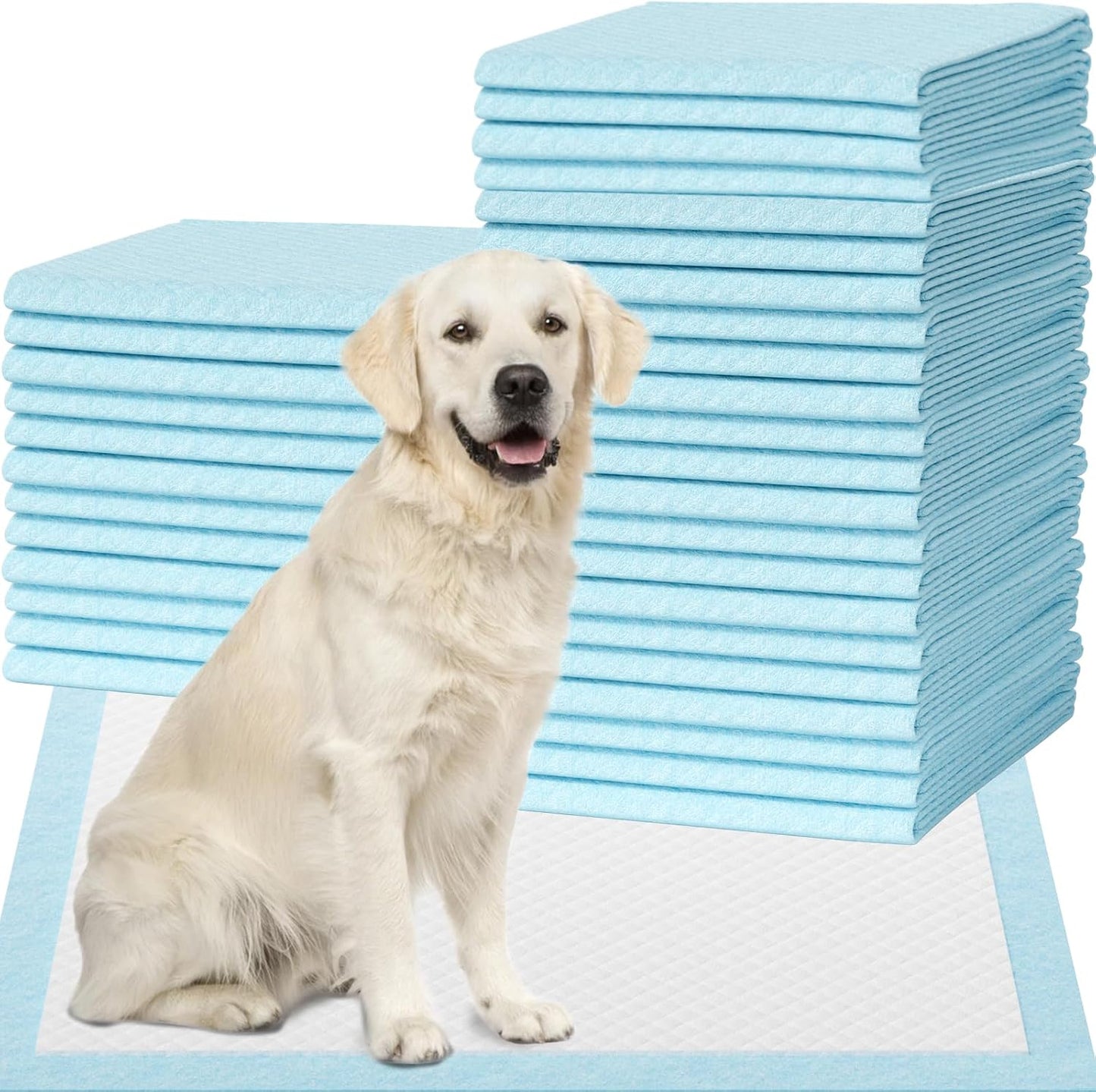 IMMCUTE - Almohadillas para perros de 7 capas, 30x28 pulgadas, 50 u...