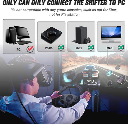 para Logitech G29 Cambio de cambios a cable USB Modificación Accesorios de pieza
