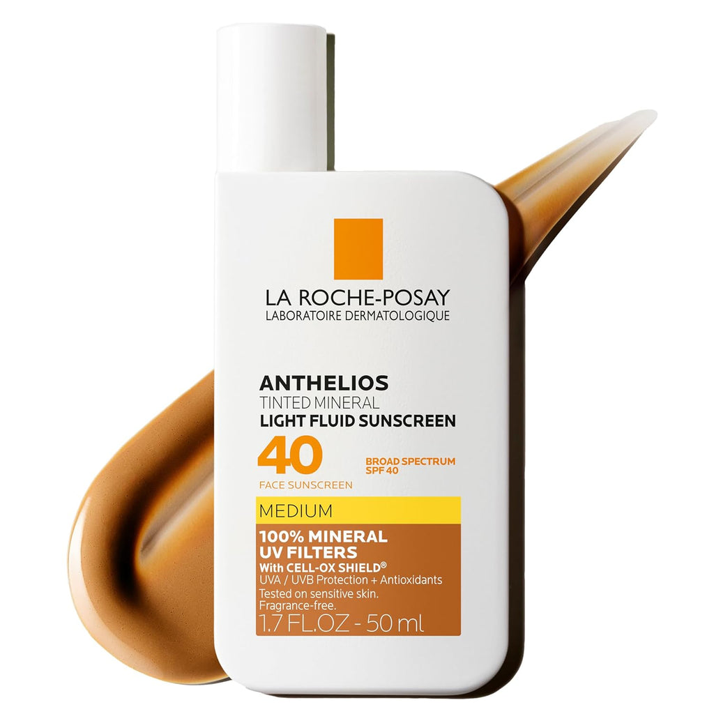 La Roche-Posay Anthelios Mineral Light Fluid Sunscreen for Face in...