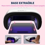 SUNUV Luz UV para uñas de gel, lámpara de gel UV LED profesional SU...