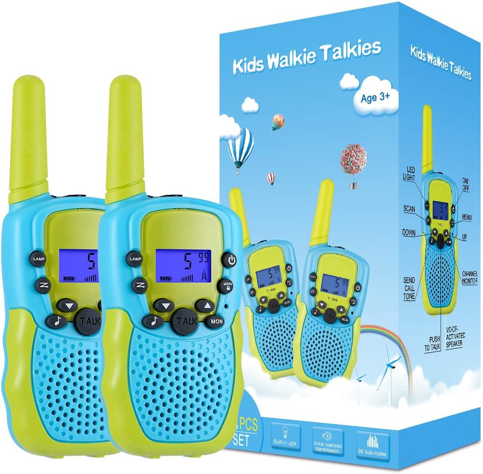 Selieve Juguetes para niños y niñas de 3 a 12 años, Walkie Talkies...