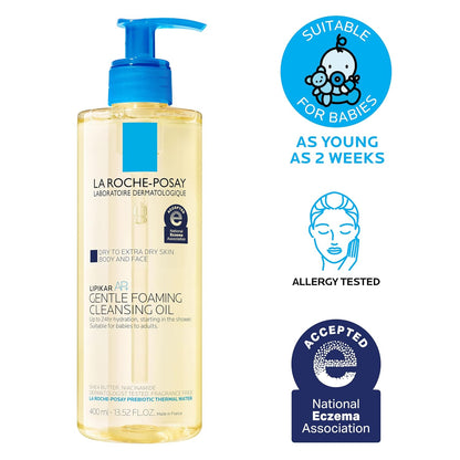La Roche-Posay Lipikar AP+ - Crema hidratante triple reparadora, lo...