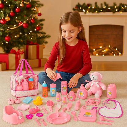 fash n kolor My Sweet Baby Muñeca que Desaparece Juego de Alimentac...