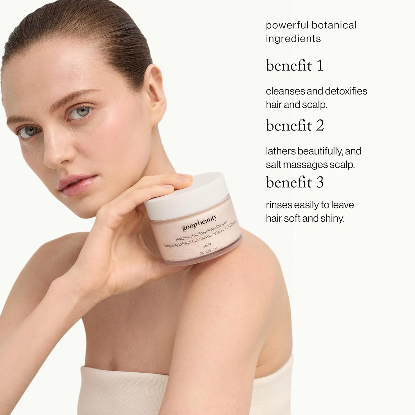 goop Beauty Scalp Scrub Champú | Exfoliante para Desoxigenar y Puri...