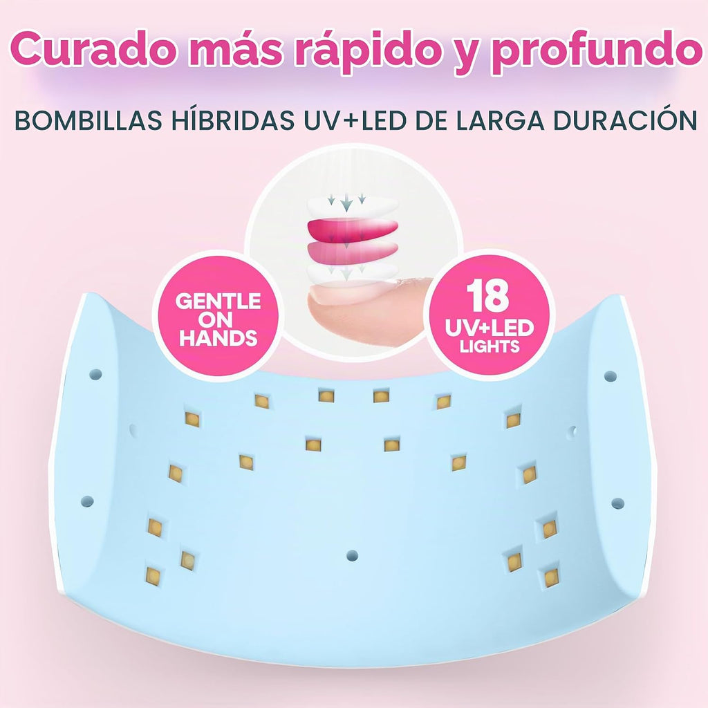 SUNUV Lámpara de uñas LED UV, secador de uñas para esmalte de gel,...