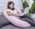1 MIDDLE ONE Almohada de embarazo, almohada corporal en forma de C...