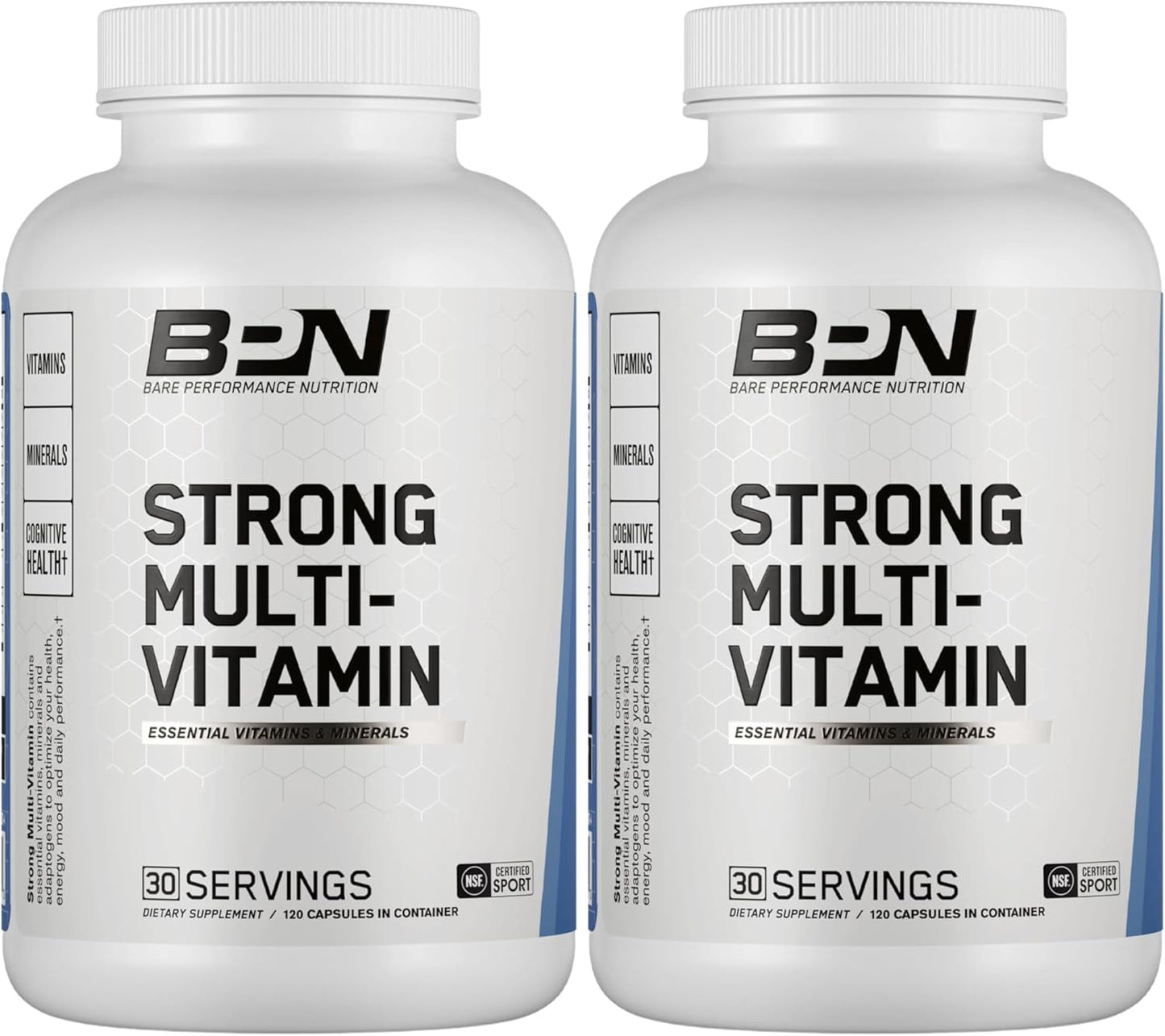 BARE PERFORMANCE NUTRITION, BPN Strong Multi-Vitamina, Salud Fundac...