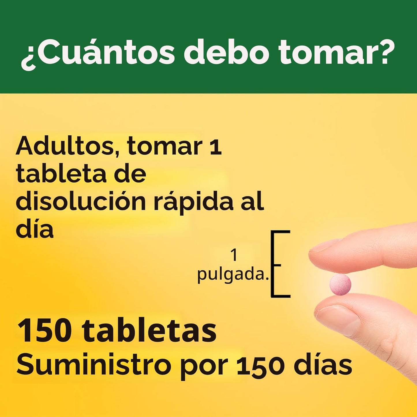 Nature Made Vitamina B12 1000 mcg, tabletas sublinguales de vitamin...