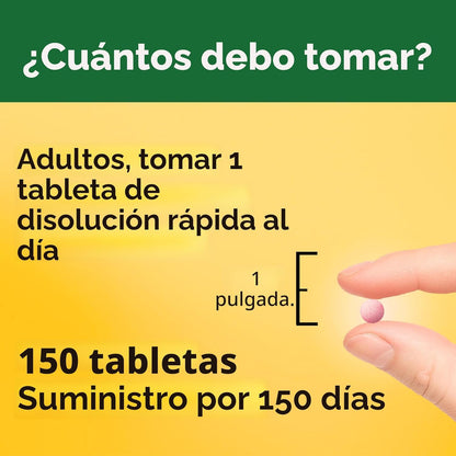 Nature Made Vitamina B12 1000 mcg, tabletas sublinguales de vitamin...