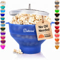 Salbree Tazón plegable de silicona para hacer palomitas de maíz par...
