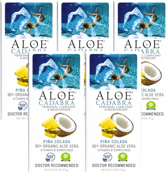 Aloe Cadabra Lubricante personal con sabor e hidratante vaginal, lu...
