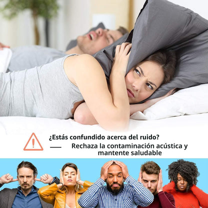 Easysleep - Máquina de sonido con 25 sonidos relajantes y luces noc...