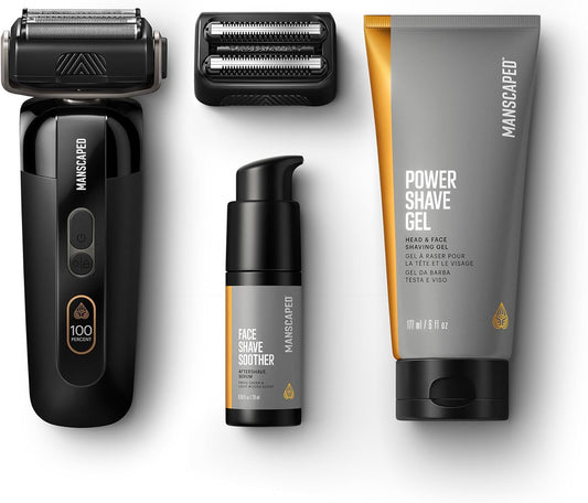 MANSCAPED® The Chairman™ PRO Package - Afeitadora facial eléctrica...