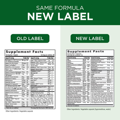 EMERALD LABS Multivitamínico 1-Diario para Mujeres 45+ - Multivitam...