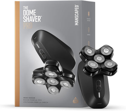 MANSCAPED® The Dome Shaver™ PRO - Afeitadora de cabeza para hombres...