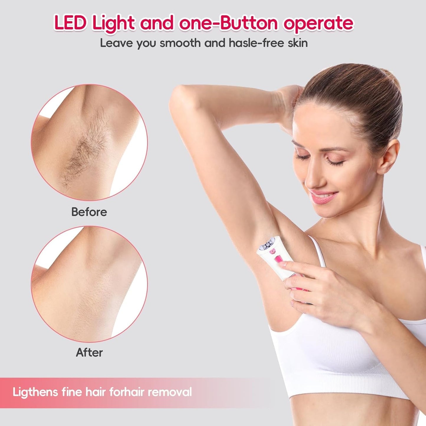 depiladoras depiladoras para mujeres, depilación facial portátil in...