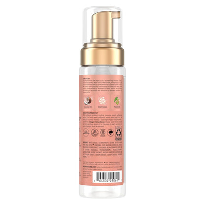 Espuma para rizos SheaMoisture de coco y hibisco para control del e...