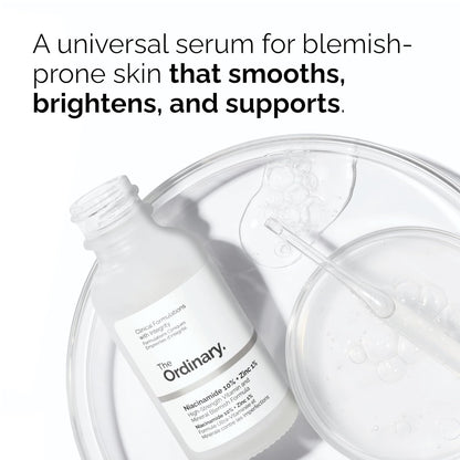 The Ordinary Set favorito de suero – Ácido hialurónico 2% + B5, niacinamida 10% + zinc 1%, solución de cafeína 5% – Sueros para ojos y cara para hidratar, aclarar y minimizar los poros cuidado de la piel