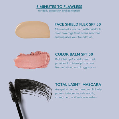 Colorescience Protector facial de protección total Flex SPF 50, 1.8...