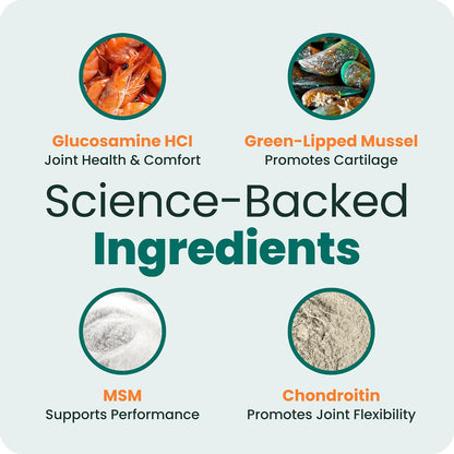 VetriScience Ultimate Strength - Masticables saludables para cadera...