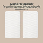 Paquete de 2 protectores de colchón impermeables para moisés de 32...
