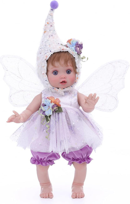 Cloveray Muñeca de bebé, muñecas de bebé Reborn de 18 pulgadas \u20...
