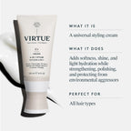 Virtue 6-en-1 Estilizador de Cabello, Crema de Peinado con Protecci...