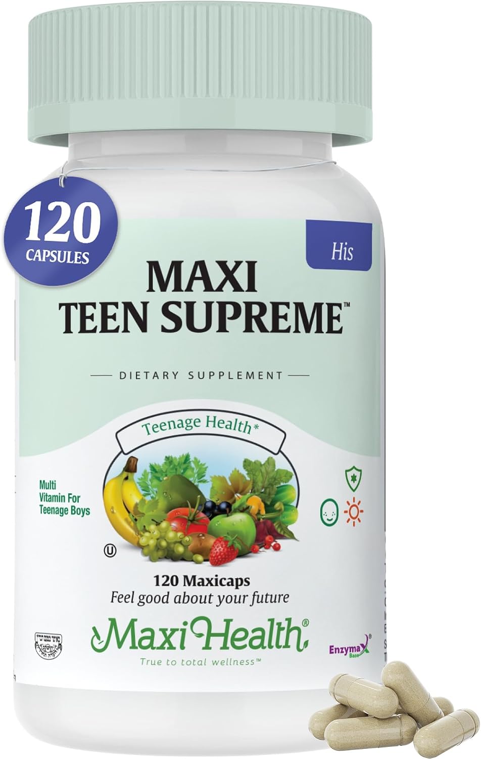 Maxi Health Multivitamínico para Él \u2013 Vitaminas para Chicos de...