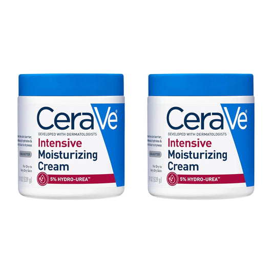 CeraVe Crema hidratante intensiva, hidratante corporal con manteca...