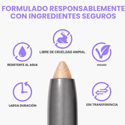 Wonderskin IYKYK - Barra de sombra de ojos de larga duración, sombr...
