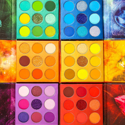 docolor Paleta de sombras de ojos de 54 colores, paleta de sombras...
