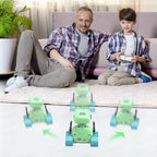 ALLCELE - Robots de juguete, robots RC recargables para niños, jugu...