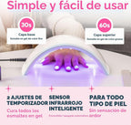 SUNUV Lámpara de uñas LED UV, secador de uñas para esmalte de gel,...