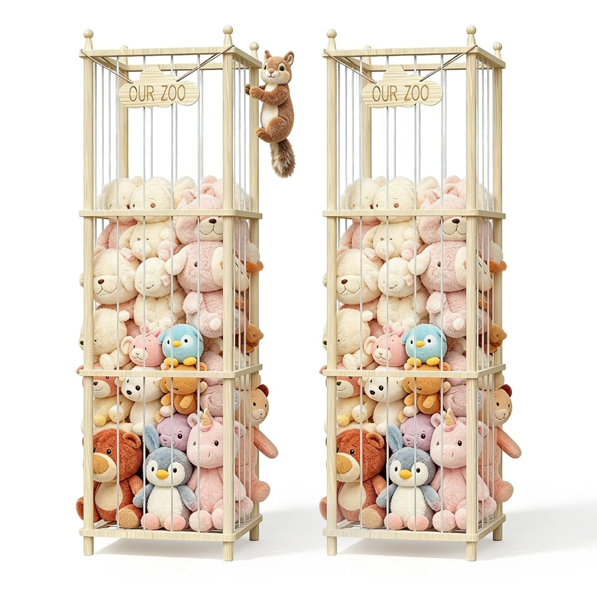 MIRCNY Animales de peluche Zoológico Torre