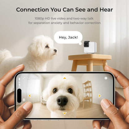 Petcube Cam 360 El paquete de 2 cámaras | Cámara de seguridad para...