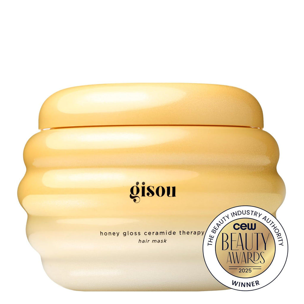 Gisou Honey Gloss Ceramide Therapy Mascarilla capilar (7.8 fl oz) |...