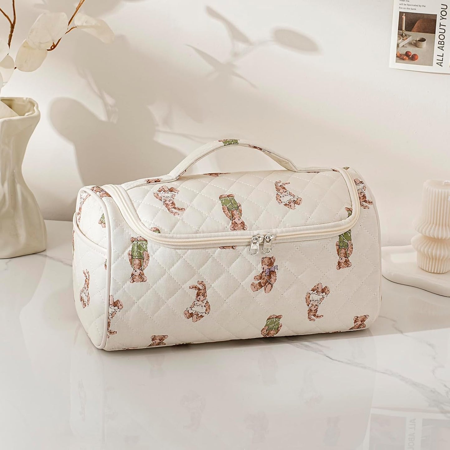 RSRSLEII Bolsa de viaje acolchada para herramientas para el cabello...