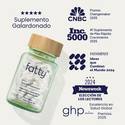 Fatty15 Suplemento de ácido pentadecanoico C15:0 The Longevity Nutr...