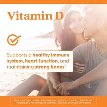 Doctor's Best Vitamina D3 5000UI, sin OGM, sin gluten y soja, regul...