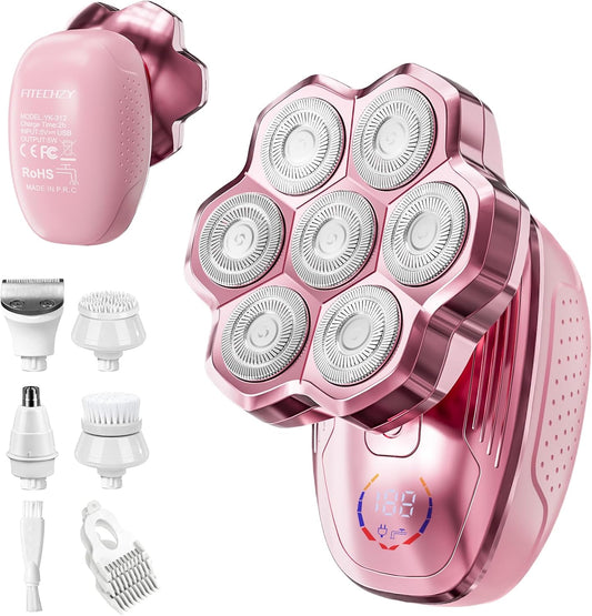 Maquinillas de afeitar eléctricas para piernas de mujer, afeitadora...