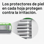 Schick Piel hidroeléctrica confort sensible 5 cuchillas RAZOR RECAM...