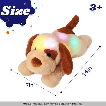 Cuteoy Juguetes de luz nocturna con luz LED brillante para perro, p...