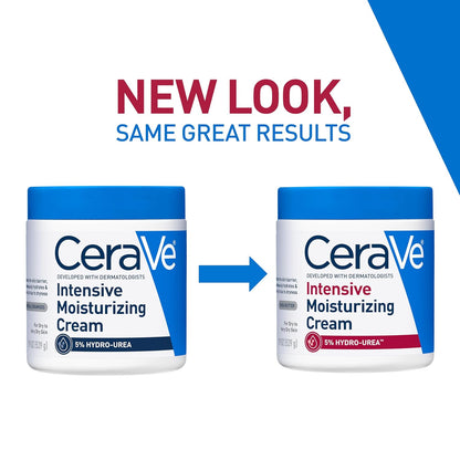 CeraVe Crema hidratante intensiva, hidratante corporal con manteca...