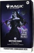 Magic: The Gathering Foundations Commander Deck - Rangos miserables...